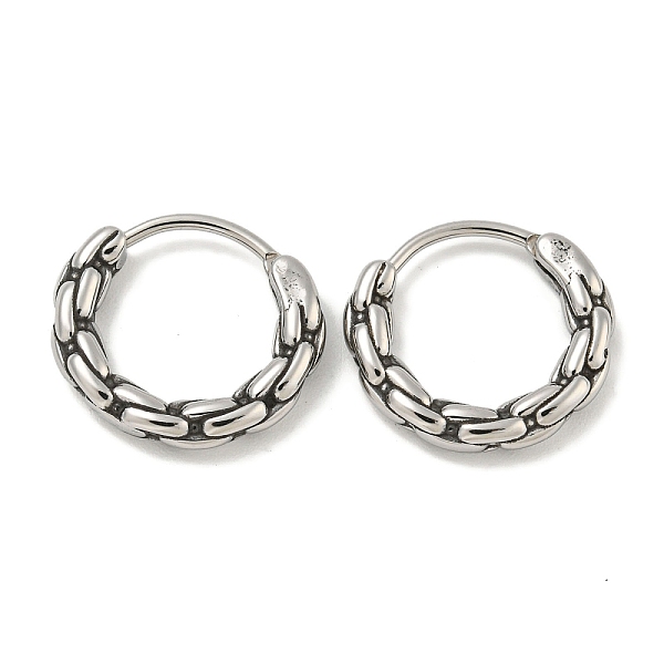PandaHall 316 Surgical Stainless Steel Hoop Earrings, Ring, Antique Silver, 14.5x3mm 316 Surgical Stainless Steel Ring
PandaHall 316 Surgical Stainless Steel Hoop Earrings, Ring, Antique Silver, 14.5x3mm 316 Surgical Stainless Steel Ring