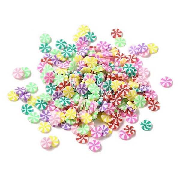 PandaHall Handmade Polymer Clay Beads, Flat Round, Mixed Color, 5x0.7~1mm, 50000pcs/1000g Polymer Clay Flat Round Multicolor
PandaHall Handmade Polymer Clay Beads, Flat Round, Mixed Color, 5x0.7~1mm, 50000pcs/1000g Polymer Clay Flat Round Multicolor