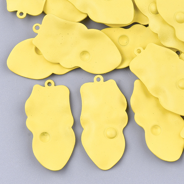 PandaHall Spray Painted Iron Pendants, Yellow, 37x18x2.5mm, Hole: 1mm Iron Others Yellow
PandaHall Spray Painted Iron Pendants, Yellow, 37x18x2.5mm, Hole: 1mm Iron Others Yellow
