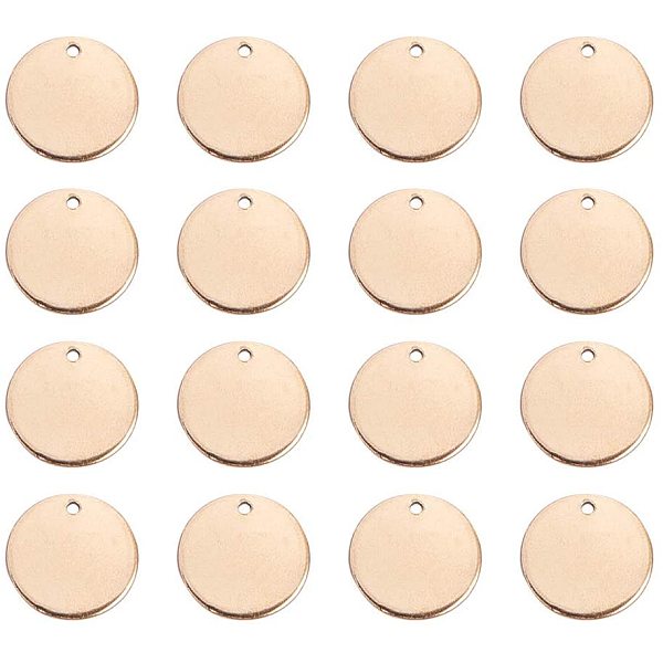PandaHall 30 pcs 304 Stainless Steel Flat Round Charms, Smooth Surface Blank Stamping Tag Pendants for DIY Jewelry Making, 15x1mm, Hole...
PandaHall 30 pcs 304 Stainless Steel Flat Round Charms, Smooth Surface Blank Stamping Tag Pendants for DIY Jewelry Making, 15x1mm, Hole...
