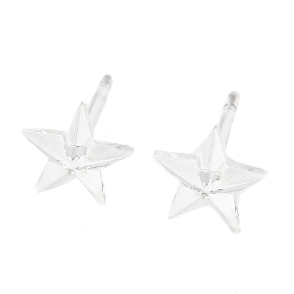 PandaHall Resin Stud Earring Findings, Star, Clear, 6.5x7mm, Pin: 0.8mm Resin Star Clear
PandaHall Resin Stud Earring Findings, Star, Clear, 6.5x7mm, Pin: 0.8mm Resin Star Clear