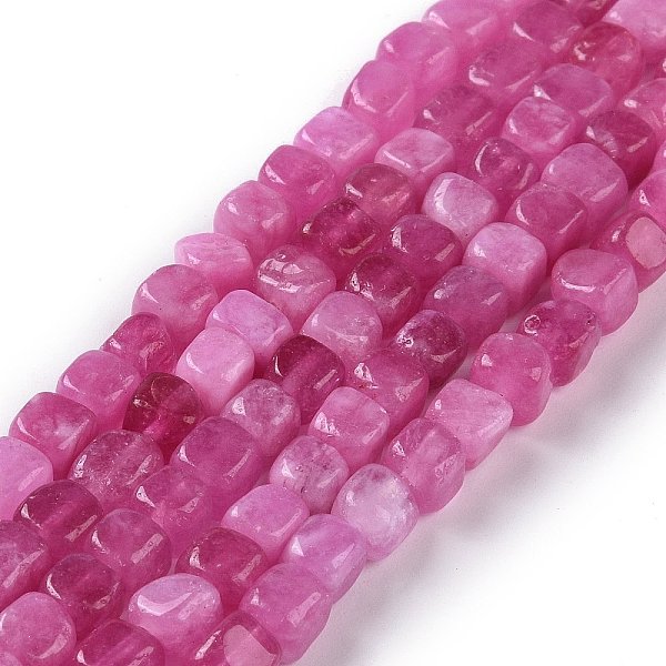 PandaHall Natural Quartz Beads Strands, Dyed & Heated, Cube, Camellia, 5~7x5~7x5~7mm, Hole: 0.8mm, about 66~71pcs/strand, 14.80~ 15.08 inchi..., Pink
PandaHall Natural Quartz Beads Strands, Dyed & Heated, Cube, Camellia, 5~7x5~7x5~7mm, Hole: 0.8mm, about 66~71pcs/strand, 14.80~ 15.08 inchi..., Pink