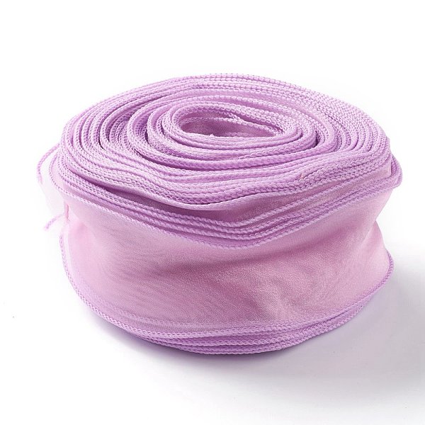 PandaHall Organza Ribbon, Wired Sheer Chiffon Ribbon, for Package Wrapping, Hair Bow Clips Accessories Making, Pearl Pink, 2-1/8 inch(55mm)...
PandaHall Organza Ribbon, Wired Sheer Chiffon Ribbon, for Package Wrapping, Hair Bow Clips Accessories Making, Pearl Pink, 2-1/8 inch(55mm)...