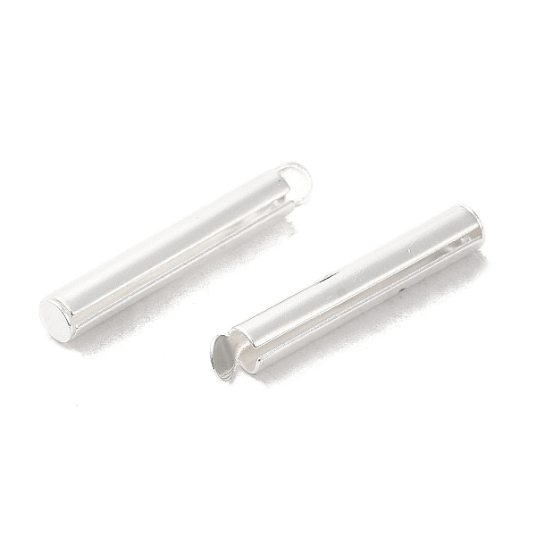 PandaHall Brass Cord Ends, Column, 925 Sterling Silver Plated, 28x4mm, Hole: 1.5mm, Inner Diameter: 3mm Brass Column
PandaHall Brass Cord Ends, Column, 925 Sterling Silver Plated, 28x4mm, Hole: 1.5mm, Inner Diameter: 3mm Brass Column