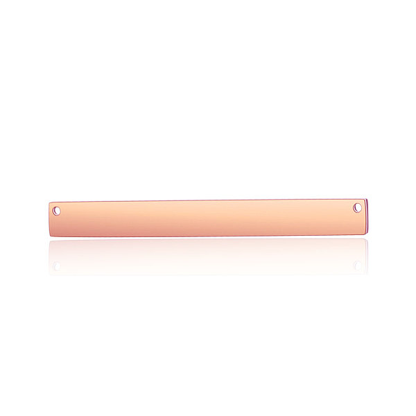 PandaHall 201 Stainless Steel Links connectors, Rectangle, Rose Gold, 30x5x1.5mm, Hole: 1.2mm 201 Stainless Steel Rectangle
PandaHall 201 Stainless Steel Links connectors, Rectangle, Rose Gold, 30x5x1.5mm, Hole: 1.2mm 201 Stainless Steel Rectangle