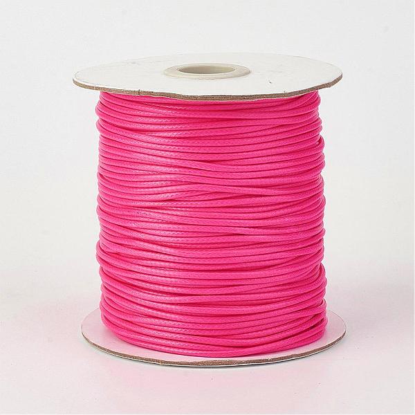 PandaHall Eco-Friendly Korean Waxed Polyester Cord, Deep Pink, 1mm, about 169.51~174.98 Yards(155~160m)/Roll Waxed Polyester Cord Round Pink
PandaHall Eco-Friendly Korean Waxed Polyester Cord, Deep Pink, 1mm, about 169.51~174.98 Yards(155~160m)/Roll Waxed Polyester Cord Round Pink