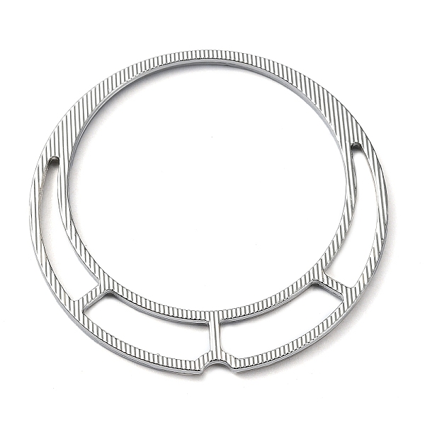 PandaHall Rack Plating Alloy Pendants, Ring, Platinum, 38x1.5mm, Hole: 30mm Alloy Round
PandaHall Rack Plating Alloy Pendants, Ring, Platinum, 38x1.5mm, Hole: 30mm Alloy Round