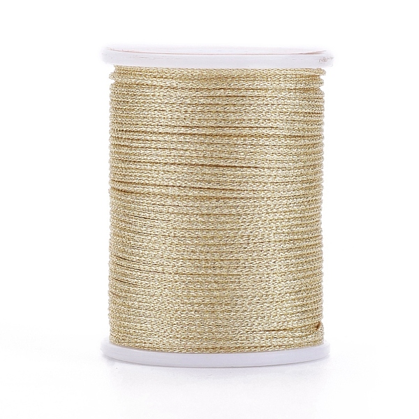 PandaHall Polyester Metallic Thread, Wheat, 1mm, about 7.65 yards(7m)/roll Polyester Orange
PandaHall Polyester Metallic Thread, Wheat, 1mm, about 7.65 yards(7m)/roll Polyester Orange