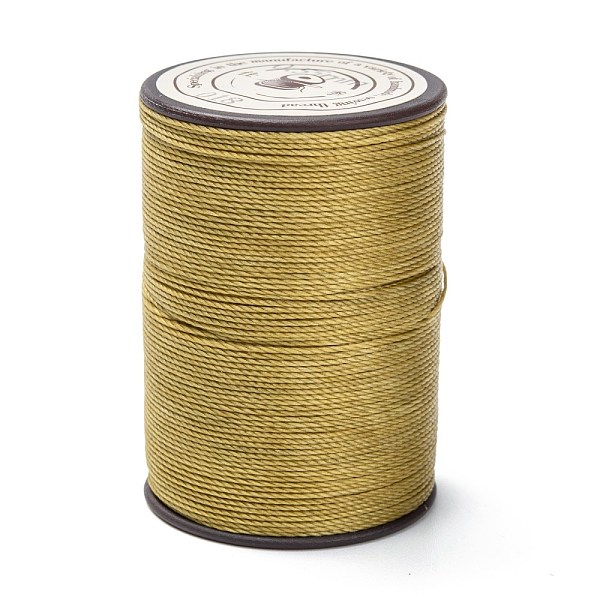 PandaHall Round Waxed Polyester Thread String, Micro Macrame Cord, Twisted Cord, for Leather Sewing Stitching, Dark Goldenrod, 0.55mm, about...
PandaHall Round Waxed Polyester Thread String, Micro Macrame Cord, Twisted Cord, for Leather Sewing Stitching, Dark Goldenrod, 0.55mm, about...