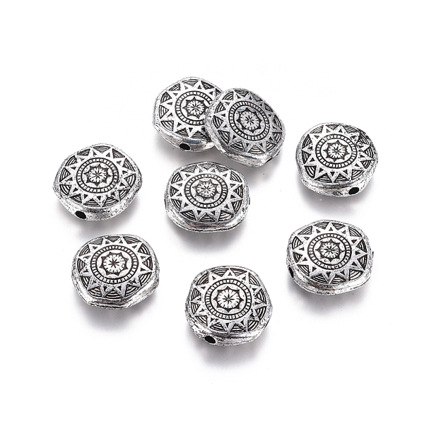 PandaHall Antique Acrylic Beads, Flat Round, Antique Silver Plated, 19x17.5x5mm, Hole: 2mm, about 490pcs/500g Acrylic Flat
PandaHall Antique Acrylic Beads, Flat Round, Antique Silver Plated, 19x17.5x5mm, Hole: 2mm, about 490pcs/500g Acrylic Flat