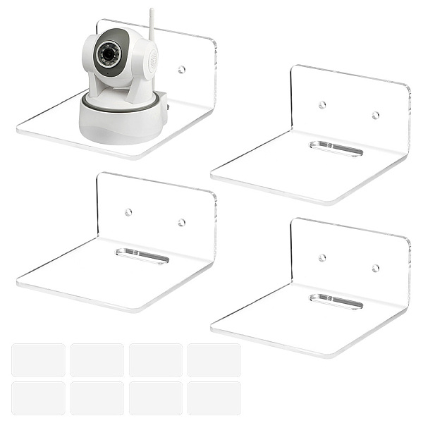 PandaHall 4pcs Wall Shelves, Acrylic Floating Shelves Small Clear Shelf Display Ledges Adhesive Hanging Shelves for Smart Speaker Action...
PandaHall 4pcs Wall Shelves, Acrylic Floating Shelves Small Clear Shelf Display Ledges Adhesive Hanging Shelves for Smart Speaker Action...
