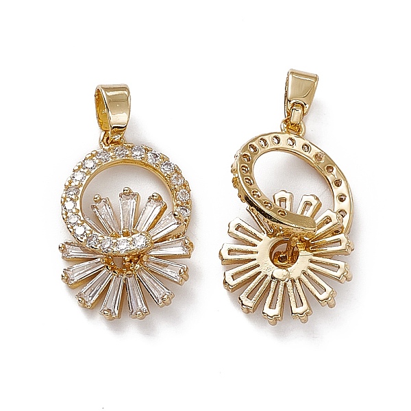 PandaHall Rack Plating Brass Micro Pave Cubic Zirconia Pendants, Flower Charm, Cadmium Free & Lead Free, Long-Lasting Plated, Real 18K Gold..., Clear
PandaHall Rack Plating Brass Micro Pave Cubic Zirconia Pendants, Flower Charm, Cadmium Free & Lead Free, Long-Lasting Plated, Real 18K Gold..., Clear