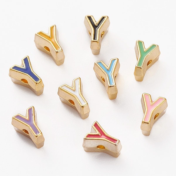 PandaHall Alloy Enamel Beads, Cadmium Free & Lead Free, Mixed Color, Letter.Y, 7x5x5mm, Hole: 1.2mm Alloy+Enamel Letter Y Multicolor
PandaHall Alloy Enamel Beads, Cadmium Free & Lead Free, Mixed Color, Letter.Y, 7x5x5mm, Hole: 1.2mm Alloy+Enamel Letter Y Multicolor