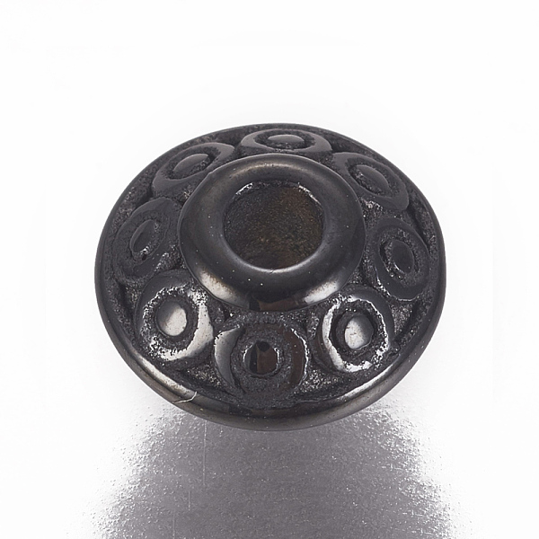 PandaHall 304 Stainless Steel Spacer Beads, Rondelle, Gunmetal, 8x4mm, Hole: 2mm 304 Stainless Steel Rondelle
PandaHall 304 Stainless Steel Spacer Beads, Rondelle, Gunmetal, 8x4mm, Hole: 2mm 304 Stainless Steel Rondelle