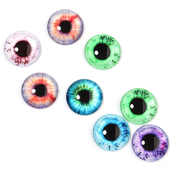 PandaHall Craft Glass Doll Eyes, Stuffed Toy Eyes, Half Round, Mixed Color, 12mm, about 20pcs/bag Glass Half Round Multicolor
PandaHall Craft Glass Doll Eyes, Stuffed Toy Eyes, Half Round, Mixed Color, 12mm, about 20pcs/bag Glass Half Round Multicolor