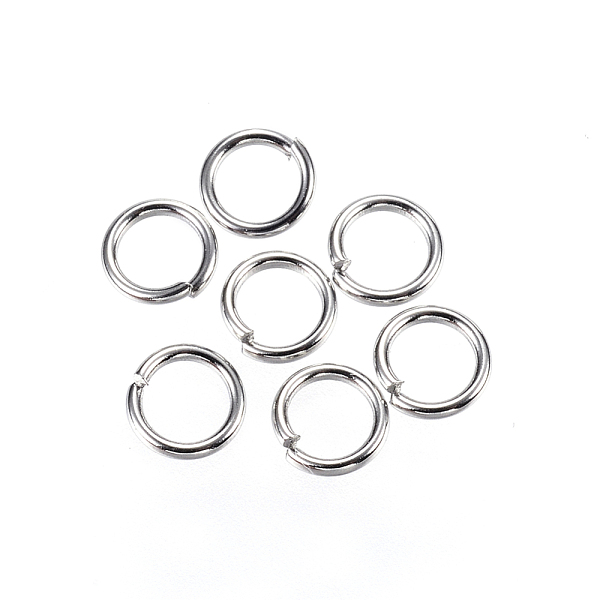 PandaHall 304 Stainless Steel Jump Rings, Open Jump Rings, Stainless Steel Color, 5x0.8mm, 20 Gauge, Inner Diameter: 3.4mm 304 Stainless...
PandaHall 304 Stainless Steel Jump Rings, Open Jump Rings, Stainless Steel Color, 5x0.8mm, 20 Gauge, Inner Diameter: 3.4mm 304 Stainless...
