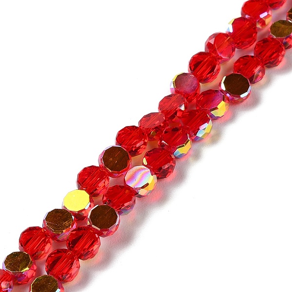PandaHall Transparent Electroplate Glass Beads Strands, AB Color, Faceted Flat Round, Red, 6x3mm, Hole: 1.2mm, about 98~100pcs/strand...
PandaHall Transparent Electroplate Glass Beads Strands, AB Color, Faceted Flat Round, Red, 6x3mm, Hole: 1.2mm, about 98~100pcs/strand...