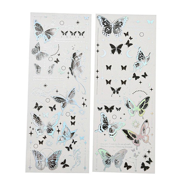 PandaHall 2Pcs Butterfly Waterproof PET Stickers, Decorative Stickers, for Water Bottles, Laptop, Luggage, Cup, Computer, Mobile Phone..., Black
PandaHall 2Pcs Butterfly Waterproof PET Stickers, Decorative Stickers, for Water Bottles, Laptop, Luggage, Cup, Computer, Mobile Phone..., Black