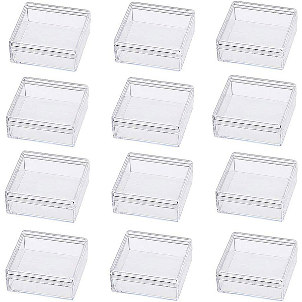 PandaHall BENECREAT 15 Pack High Transparency 1.96x1.96x0.78 Plastic Storage Containers Mini Earplugs Storage Box for Bead, Pill and Small..., Clear
PandaHall BENECREAT 15 Pack High Transparency 1.96x1.96x0.78 Plastic Storage Containers Mini Earplugs Storage Box for Bead, Pill and Small..., Clear