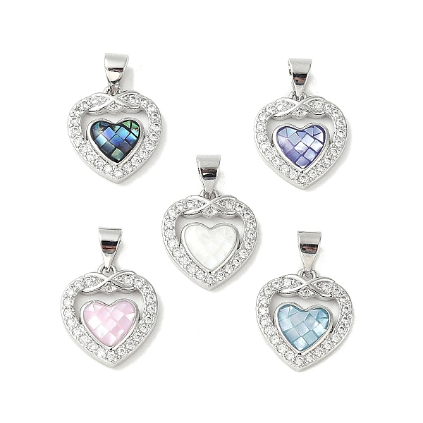 PandaHall Rack Plating Brass Enamel Micro Pave Clear Cubic Zirconia Pendants, with Shell, Long-lasting Plated, Cadmium Free & Lead Free..., Multicolor
PandaHall Rack Plating Brass Enamel Micro Pave Clear Cubic Zirconia Pendants, with Shell, Long-lasting Plated, Cadmium Free & Lead Free..., Multicolor