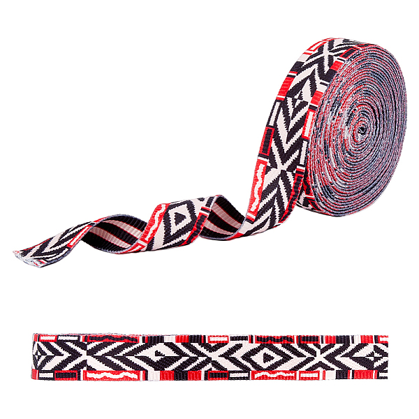 PandaHall 8 Yards Arrows Pattern Polyester Ribbons, Jacquard Ribbon, Tyrolean Ribbon, Garment Accessories, Flat, Red, 1-1/2 inch(39mm)...
PandaHall 8 Yards Arrows Pattern Polyester Ribbons, Jacquard Ribbon, Tyrolean Ribbon, Garment Accessories, Flat, Red, 1-1/2 inch(39mm)...