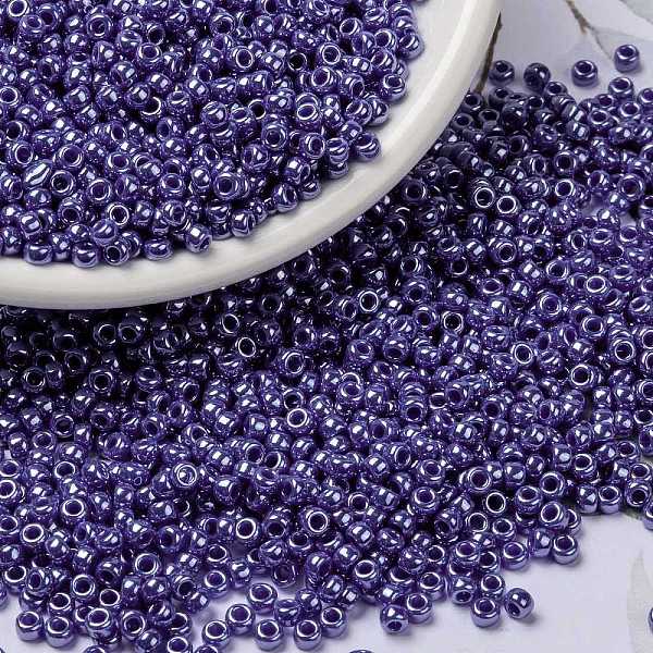 PandaHall MIYUKI Round Rocailles Beads, Japanese Seed Beads, (RR432) Opaque Cyan Blue Luster, 8/0, 3mm, Hole: 1mm, about 422~455pcs/10g...
PandaHall MIYUKI Round Rocailles Beads, Japanese Seed Beads, (RR432) Opaque Cyan Blue Luster, 8/0, 3mm, Hole: 1mm, about 422~455pcs/10g...