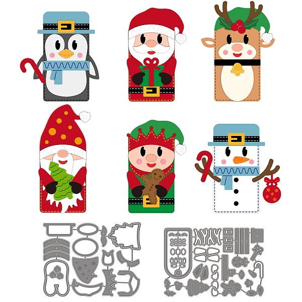 PandaHall Christmas Carbon Steel Cutting Dies Stencils, for DIY Scrapbooking, Photo Album, Decorative Embossing Paper Card, Mixed Shapes...
PandaHall Christmas Carbon Steel Cutting Dies Stencils, for DIY Scrapbooking, Photo Album, Decorative Embossing Paper Card, Mixed Shapes...