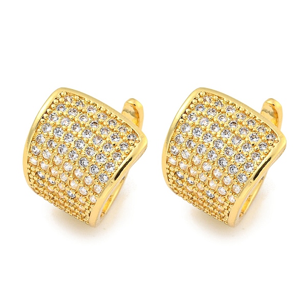 PandaHall Brass Micro Pave Clear Cubic Zirconia Cuff Earrings, Real 18K Gold Plated, 14x12mm Cubic Zirconia Ring Clear
PandaHall Brass Micro Pave Clear Cubic Zirconia Cuff Earrings, Real 18K Gold Plated, 14x12mm Cubic Zirconia Ring Clear