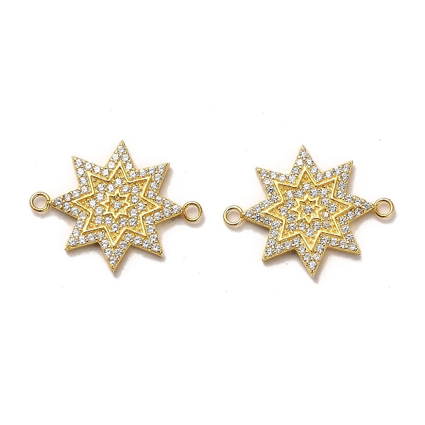 PandaHall 925 Sterling Silver Connector Charms, with Clear Cubic Zirconia, Star, Real 18K Gold Plated, 16.5x20.5x1.7mm, Hole: 1mm Sterling...
PandaHall 925 Sterling Silver Connector Charms, with Clear Cubic Zirconia, Star, Real 18K Gold Plated, 16.5x20.5x1.7mm, Hole: 1mm Sterling...