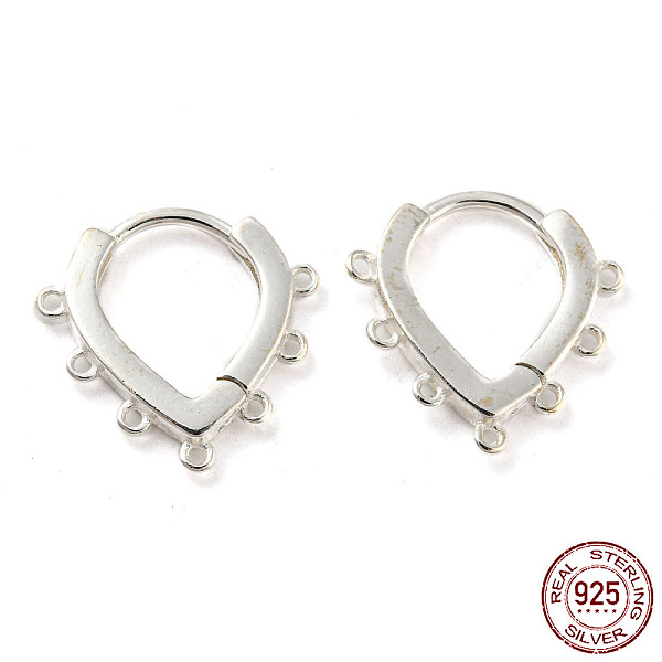 PandaHall Heart 925 Sterling Silver Hoop Earring Findings, with Horizontal Loop, Silver, 20 Gauge, 14.5x13.5x2mm, Hole: 0.8mm, Pin: 0.8mm...
PandaHall Heart 925 Sterling Silver Hoop Earring Findings, with Horizontal Loop, Silver, 20 Gauge, 14.5x13.5x2mm, Hole: 0.8mm, Pin: 0.8mm...