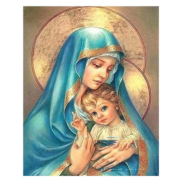 PandaHall Virgin Mary Holding Kid Religion Human Pattern DIY Diamond Painting Kit, Including Resin Rhinestones Bag, Diamond Sticky Pen, Tray...
PandaHall Virgin Mary Holding Kid Religion Human Pattern DIY Diamond Painting Kit, Including Resin Rhinestones Bag, Diamond Sticky Pen, Tray...