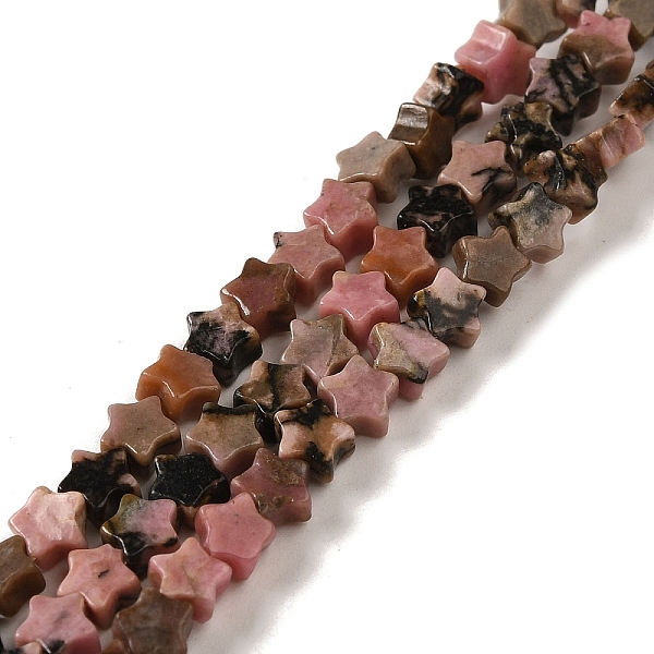 PandaHall Natural Rhodonite Beads Strands, Star, 4x4.5x2mm, Hole: 0.8mm, about 102pcs/strand, 15.35 inch(39cm) Rhodonite Star
PandaHall Natural Rhodonite Beads Strands, Star, 4x4.5x2mm, Hole: 0.8mm, about 102pcs/strand, 15.35 inch(39cm) Rhodonite Star
