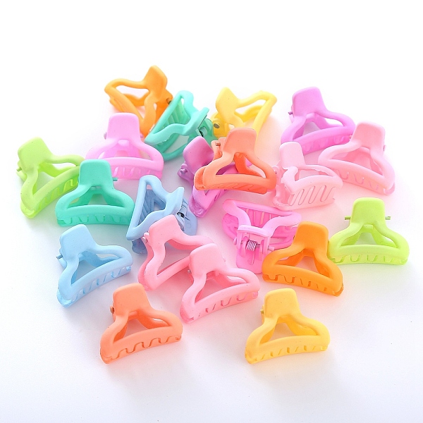 PandaHall Plastic Claw Hair Clips, with Iron Findings, for Girls, Mixed Color, 24~30mm Plastic Others Multicolor
PandaHall Plastic Claw Hair Clips, with Iron Findings, for Girls, Mixed Color, 24~30mm Plastic Others Multicolor