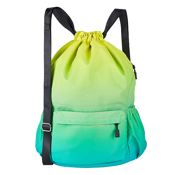 PandaHall WADORN Drawstring Waterproof Backpack, Gradient Color Gym Storage Bags Oraganizer for Women Men, Green Yellow for Gym Sport Beach...
PandaHall WADORN Drawstring Waterproof Backpack, Gradient Color Gym Storage Bags Oraganizer for Women Men, Green Yellow for Gym Sport Beach...