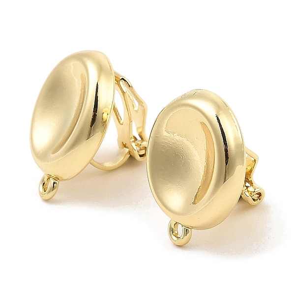 PandaHall Alloy Clip-on Earring Findings, with Horizontal Loops, for Non-pierced Ears, Flat Round, Golden, 18.5x15x13mm, Hole: 1.2mm Alloy...
PandaHall Alloy Clip-on Earring Findings, with Horizontal Loops, for Non-pierced Ears, Flat Round, Golden, 18.5x15x13mm, Hole: 1.2mm Alloy...