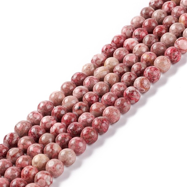 PandaHall Natural Maifanite/Maifan Stone Beads Strands, Dyed, Round, Flamingo, 6~6.5mm, Hole: 1mm, about 61~66pcs/strand, 15.16~15.75..., Pink
PandaHall Natural Maifanite/Maifan Stone Beads Strands, Dyed, Round, Flamingo, 6~6.5mm, Hole: 1mm, about 61~66pcs/strand, 15.16~15.75..., Pink