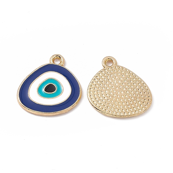 PandaHall Alloy Pendants, with Enamel, Triangle with Evil Eye Charm, Golden, Midnight Blue, 18x17x1.5mm, Hole: 1.6mm Alloy+Enamel Triangle
PandaHall Alloy Pendants, with Enamel, Triangle with Evil Eye Charm, Golden, Midnight Blue, 18x17x1.5mm, Hole: 1.6mm Alloy+Enamel Triangle