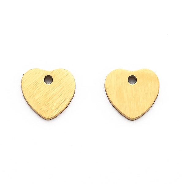 PandaHall Ion Plating(IP) 304 Stainless Steel Pendants, Stamping Blank Tag, Laser Cut, Double Side Drawbench Effect, Heart, Golden...
PandaHall Ion Plating(IP) 304 Stainless Steel Pendants, Stamping Blank Tag, Laser Cut, Double Side Drawbench Effect, Heart, Golden...