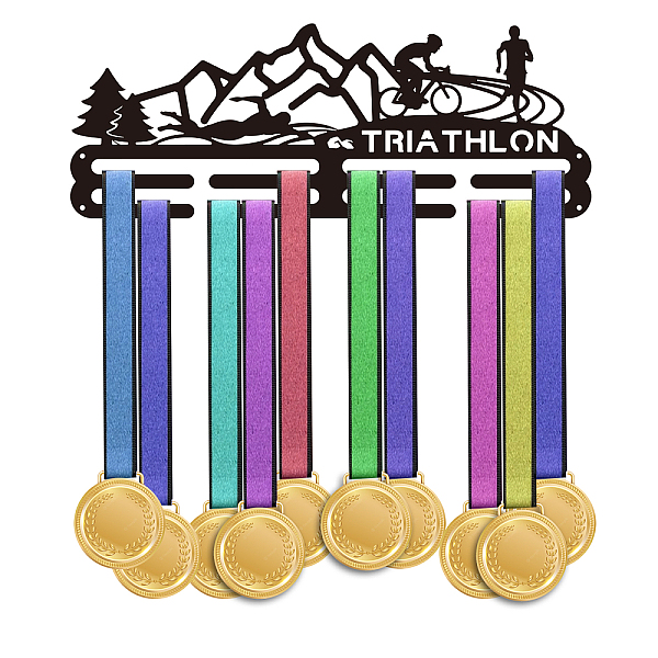 PandaHall PH Triathlon Medal Holder Display, Medal Display Hanger Metal Medal Rack Frame Sport Awards Ribbon Holder Personalized Wall Mount..., Black
PandaHall PH Triathlon Medal Holder Display, Medal Display Hanger Metal Medal Rack Frame Sport Awards Ribbon Holder Personalized Wall Mount..., Black