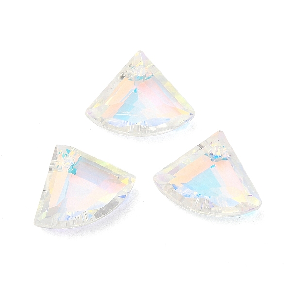 PandaHall Electroplated Glass Pendants, Back Plated, Faceted, Fan-Shaped, Alice Blue, 12x15x5mm, Hole: 1.2mm Glass Fan
PandaHall Electroplated Glass Pendants, Back Plated, Faceted, Fan-Shaped, Alice Blue, 12x15x5mm, Hole: 1.2mm Glass Fan