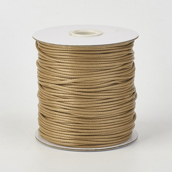 PandaHall Eco-Friendly Korean Waxed Polyester Cord, Camel, 1.5mm, about 169.51~174.98 Yards(155~160m)/Roll Waxed Polyester Cord Brown
PandaHall Eco-Friendly Korean Waxed Polyester Cord, Camel, 1.5mm, about 169.51~174.98 Yards(155~160m)/Roll Waxed Polyester Cord Brown