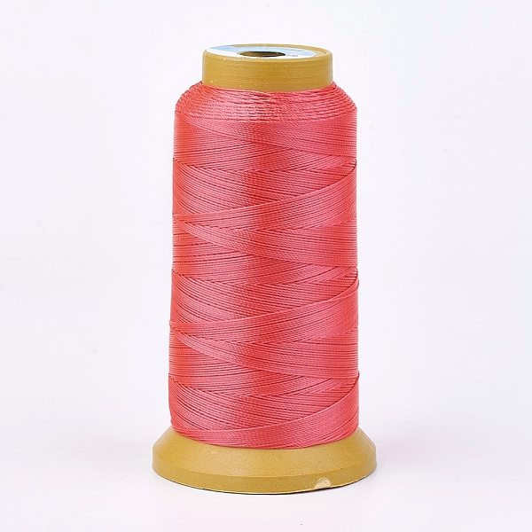 PandaHall Polyester Thread, for Custom Woven Jewelry Making, Tomato, 1.2mm, about 170m/roll Polyester Red
PandaHall Polyester Thread, for Custom Woven Jewelry Making, Tomato, 1.2mm, about 170m/roll Polyester Red