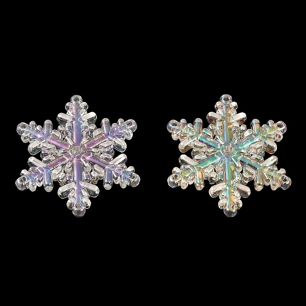 PandaHall UV Plating Rainbow Iridescent Acrylic Chandelier Component Links, Snowflake, Clear, 54x47x9mm, Hole: 2mm & 3.5mm Acrylic Snowflake...
PandaHall UV Plating Rainbow Iridescent Acrylic Chandelier Component Links, Snowflake, Clear, 54x47x9mm, Hole: 2mm & 3.5mm Acrylic Snowflake...