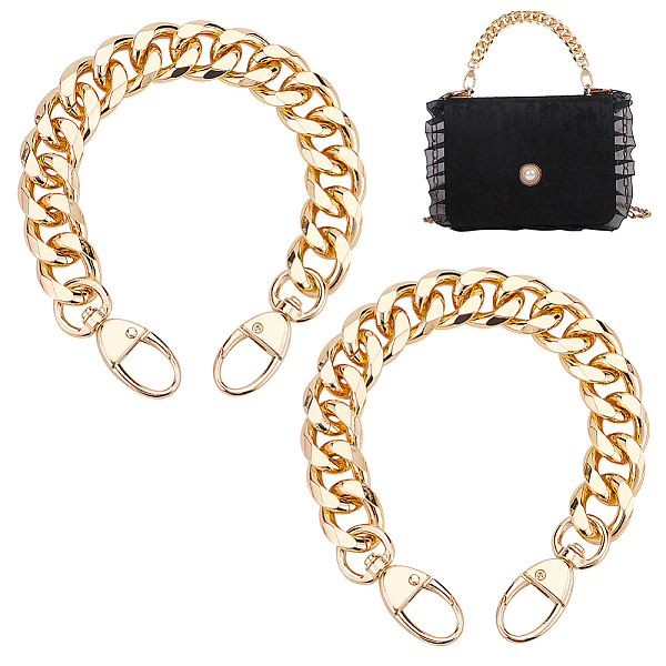 PandaHall WADORN Purse Extender Chain, 11.6 Inch Short Chunky Bag Chain Aluminum Alloy Shoulder Bag Chain Strap Extender Handbag Handles...
PandaHall WADORN Purse Extender Chain, 11.6 Inch Short Chunky Bag Chain Aluminum Alloy Shoulder Bag Chain Strap Extender Handbag Handles...