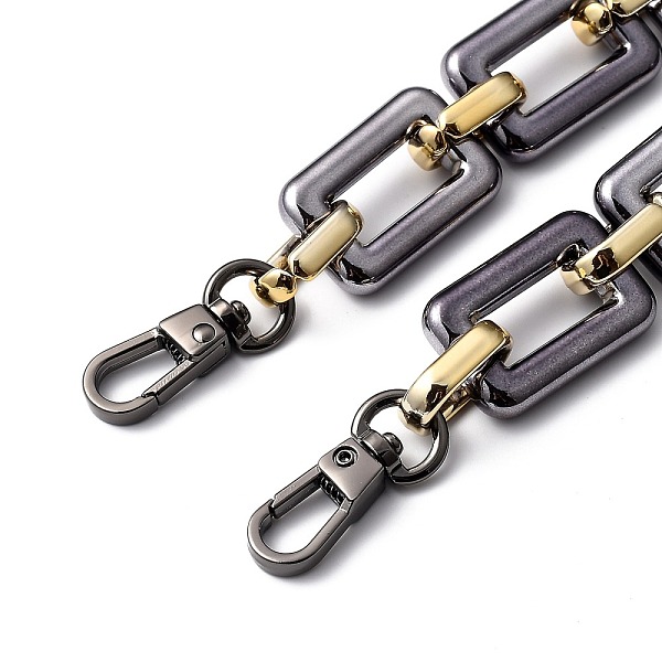 PandaHall Bag Handles, with CCB Plastic Linking Rings and Alloy Swivel Clasps, for Bag Straps Replacement Accessories, Gunmetal, 16.53 inch...
PandaHall Bag Handles, with CCB Plastic Linking Rings and Alloy Swivel Clasps, for Bag Straps Replacement Accessories, Gunmetal, 16.53 inch...