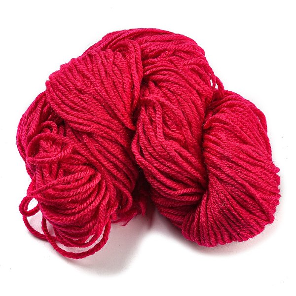 PandaHall Cotton Yarn, for Weaving, Knitting & Crochet, Red, 2~3mm Polyester Red
PandaHall Cotton Yarn, for Weaving, Knitting & Crochet, Red, 2~3mm Polyester Red