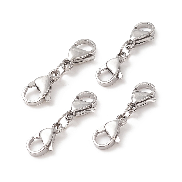 PandaHall 304 Stainless Steel Double Lobster Claw Clasps, Stainless Steel Color, 25.5mm 304 Stainless Steel Others
PandaHall 304 Stainless Steel Double Lobster Claw Clasps, Stainless Steel Color, 25.5mm 304 Stainless Steel Others
