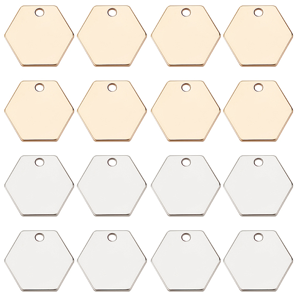 PandaHall Beebeecraft 50Pcs 2 Colors Brass Charms, Long-Lasting Plated, Nickel Free, Hexagon, Real Gold Plated & Real Platinum Plated...
PandaHall Beebeecraft 50Pcs 2 Colors Brass Charms, Long-Lasting Plated, Nickel Free, Hexagon, Real Gold Plated & Real Platinum Plated...