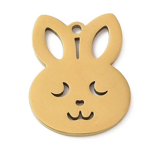 PandaHall 5Pcs 201 Stainless Steel Pendants, Laser Cut, Rabbit Charm, Golden, 17x13.5x1mm, Hole: 1mm 201 Stainless Steel Rabbit
PandaHall 5Pcs 201 Stainless Steel Pendants, Laser Cut, Rabbit Charm, Golden, 17x13.5x1mm, Hole: 1mm 201 Stainless Steel Rabbit