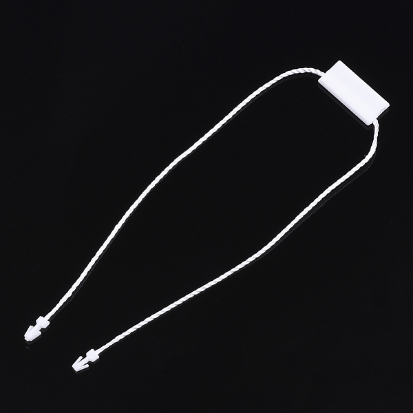 PandaHall Polyester Cord with Seal Tag, Plastic Hang Tag Fasteners, White, 250~255x1mm, Seal Tag: 20x9x3mm and 8x3.5x2mm, about 1000pcs/bag...
PandaHall Polyester Cord with Seal Tag, Plastic Hang Tag Fasteners, White, 250~255x1mm, Seal Tag: 20x9x3mm and 8x3.5x2mm, about 1000pcs/bag...